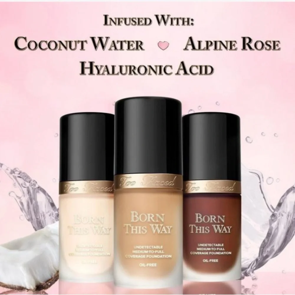 Too Faced - Born This Way - Natural Finish Longwear Liquid Foundation (SNOW) - Picture 10 of 16